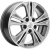 Khomen Wheels 6x16/5x114,3 ET43 D67,1 KHW1603 (Creta/Seltos) G-Silver-FP