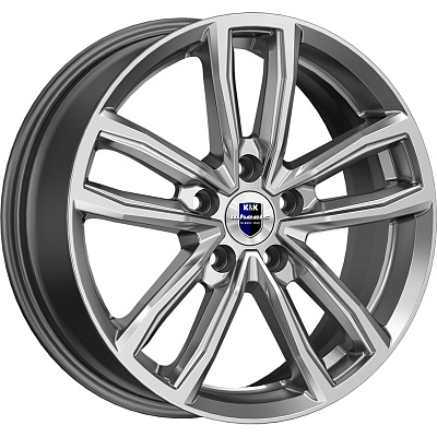 КиК 6,5x17/5x139,7 ET40 D98,1 Каланг (КС1086) Дарк платинум