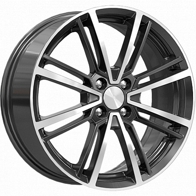 КиК Эрфурт (КС903) 7x17/4x100 ET41 D60,1 Эрфурт (КС903) Алмаз черный