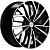 Khomen Wheels 7x17/5x114,3 ET45 D60,1 KHW1717 (Changan/Geely/Lexus/Toyota) Black-FP