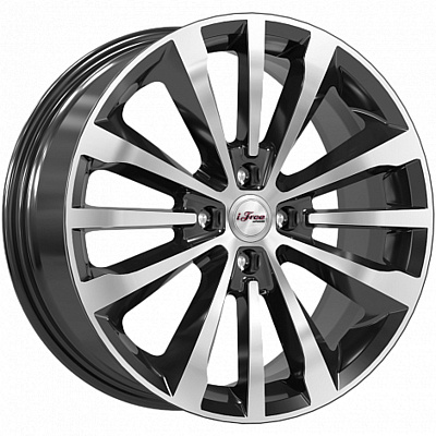 iFree 7x17/4x100 ET37 D67,1 Андерсен (КС912) Блэк Джек