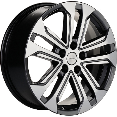 Khomen Wheels 7x18/5x112 ET43 D57,1 KHW1803 (Kodiaq/Tiguan) Gray-FP