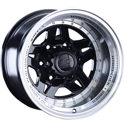 LS 10x15/6x139,7 ET-44 D106,1 878 BKL (Колпак+лого)