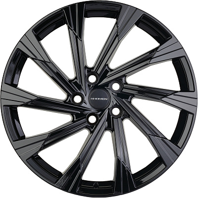 Khomen Wheels 7,5x19/5x112 ET32 D66,6 KHW1901 (BMW X3/X4) Black