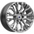 КиК 8,5x19/6x139,7 ET30 D106,1 Кортес (КС1102) Дарк платинум