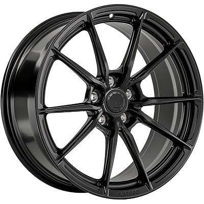 LS Forged 9x19/5x112 ET35 D66,6 LS FG05 MB (конус, C570)