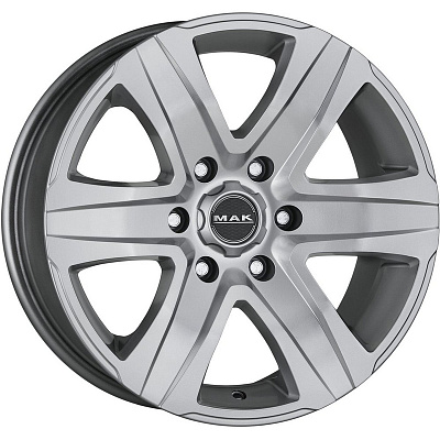 MAK 8x18/6x130 ET53 D84,1 Stone 6 Silver