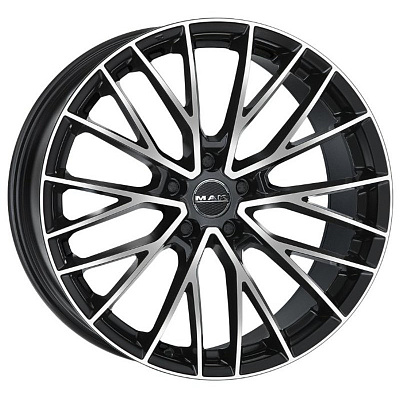 MAK 10x22/5x120 ET21 D66,6 Speciale Black mirror