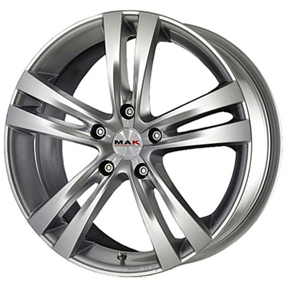 MAK 8x17/5x112 ET42 D76 Zenith Hyper Silver