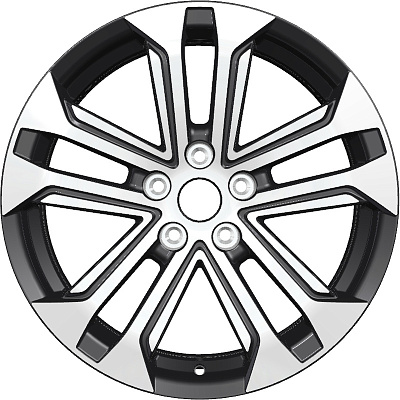 Khomen Wheels 7x18/5x112 ET43 D57,1 KHW1803 (Kodiaq/Tiguan) Black-FP