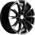Khomen Wheels 7,5x18/5x112 ET43 D57,1 KHW1808 (Kodiaq/Tiguan) Black-FP