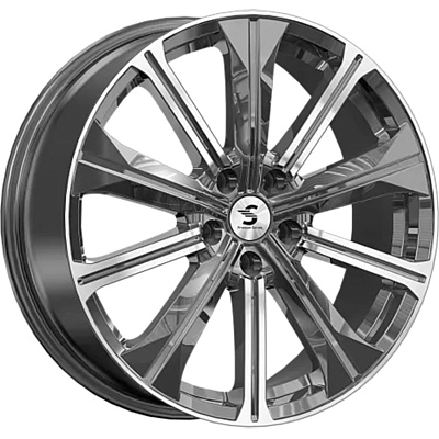 Premium Series 7x19/5x112 ET34 D66,6 КР013 (Audi Q5) Diamond Gloss Graphite