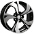 Khomen Wheels 7x17/5x114,3 ET48 D67,1 KHW1724 (Seltos/Soul/K5) Black-FP