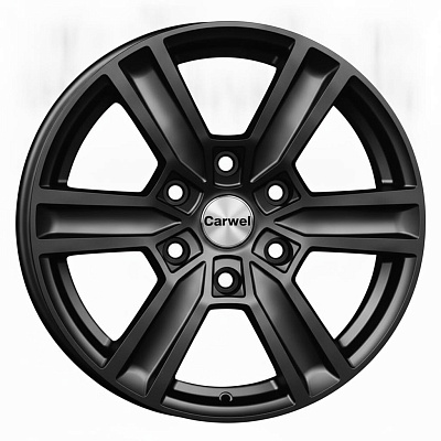 Carwel Пирос 222 7,5x17 6/139,7 ET25 d-106,1 BK (Арт.140542)