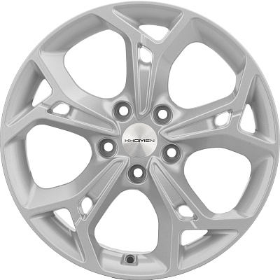 Khomen Wheels 7x17/5x110 ET46 D63,3 KHW1702 (Changan CS35/CS35 Pro) F-Silver