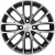 Khomen Wheels 6x15/4x100 ET40 D60,1 KHW1506 (Logan) Black-FP Khomen Wheels 6x15/4x100 ET40 D60,1 KHW1506 (Logan) Black-FP