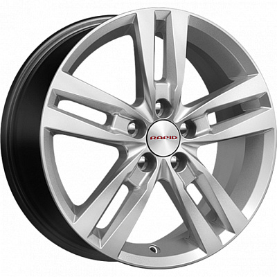 КиК Rassvet (КС868) 6,5x16/5x105 ET38 D56,6 Rassvet (КС868) Сильвер SK