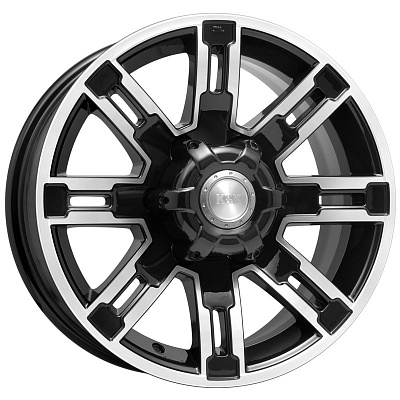 КиК 7,5x16/6x139,7 ET30 D108,1 Полюс (КС609M) Алмаз черный