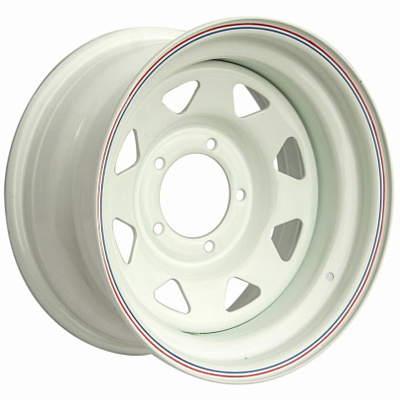 Off-Road Wheels 7x15/5x139,7 ET-19 D110 УАЗ Белый