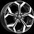 КС878 (ZV 16_Jetta) 6,5x16 5/112 ET50 d-57,1 алмаз чёрный (Арт.74911)