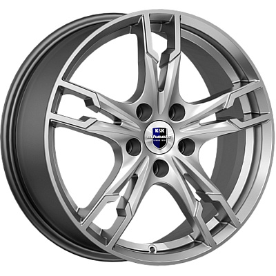 КиК 7x17/5x105 ET40 D56,6 Солар (КС875) Дарк платинум