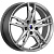 КиК 7x17/5x108 ET43 D67,1 Солар (КС875) Дарк платинум