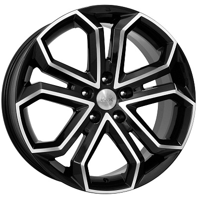 КиК 8,5x19/5x108 ET35 D67,1 Пандора (КС466) Алмаз черный