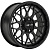LS Forged 9x18/6x139,7 ET20 D100,1 LS FG52 MB (конус, Колпак+лого)