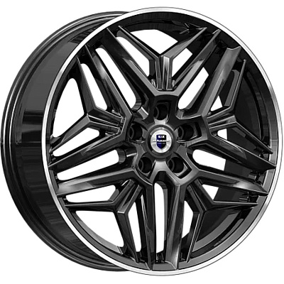 КиК 7x19/5x114,3 ET40 D64,1 Колумб (КС1038) Алмаз черный