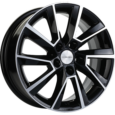 Khomen Wheels 6x15/5x105 ET39 D56,6 KHW1507 (Aveo) Black-FP