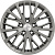 Khomen Wheels 7x17/5x114,3 ET45 D67,1 KHW1705 (CX-5/i40/X-Trail) G-Silver