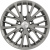 Khomen Wheels 7x17/5x114,3 ET45 D67,1 KHW1705 (CX-5/i40/X-Trail) G-Silver