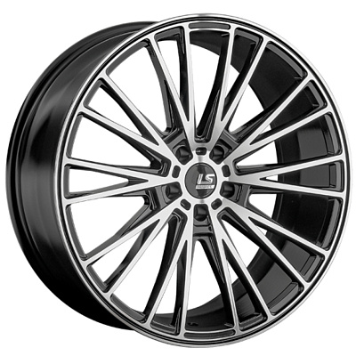 LS FlowForming 9x21/5x112 ET25 D66,6 RC60 BKF (конус)