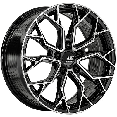 LS FlowForming 8x17/5x112 ET45 D66,6 RC108 BKF (конус)