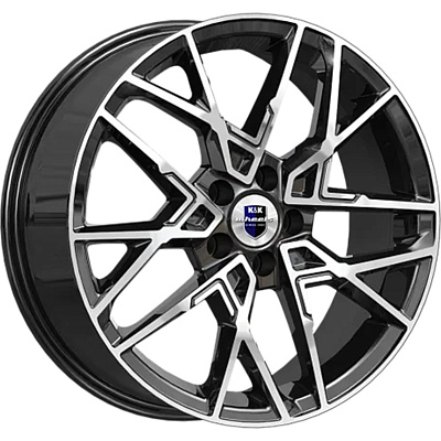 КиК 7,5x18/5x114,3 ET45 D60,1 Вудроф (КС1044) Алмаз черный