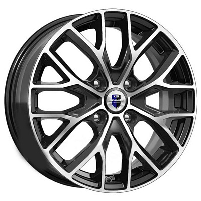 КиК 6x16/4x108 ET37 D63,35 Лилиом (КС891) Алмаз черный
