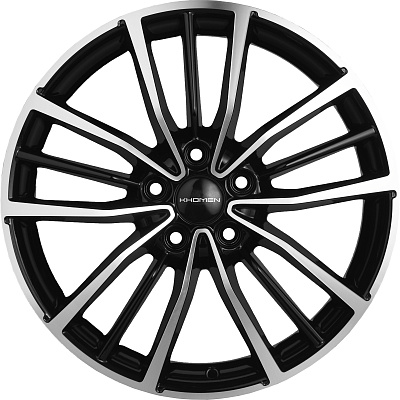 Khomen Wheels 7x18/5x112 ET43 D57,1 KHW1812 (Kodiaq/Tiguan/Audi Q3) Black-FP