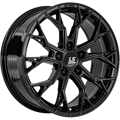 LS FlowForming 8x17/5x112 ET35 D66,6 RC108 BK (конус)