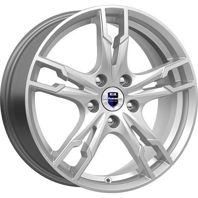 КиК Солар (КС875) 7,0x17 5/105 ET40 d-56,6 сильвер SK (Арт.74989SK)