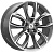 Premium Series 7x18/5x114,3 ET38 D67,1 КР001 (Outlander) Diamond Gloss Graphite