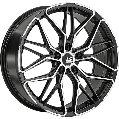 LS FlowForming 9x19/5x120 ET48 D74,1 RC101 BKSF (конус)