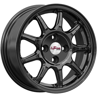 iFree 5,5x14/4x98 ET35 D58,5 Эвил (КС1068) BK
