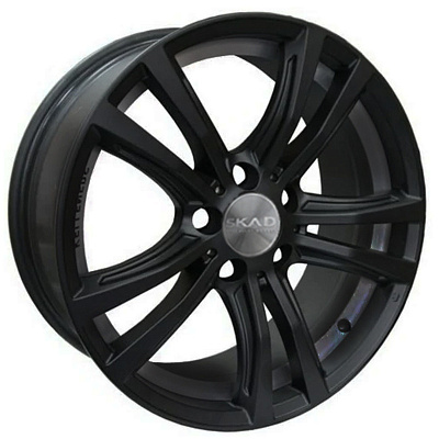 Скад 8x18/5x120 ET34 D72,6 Мюнхен (КЛ306) Черный бархат