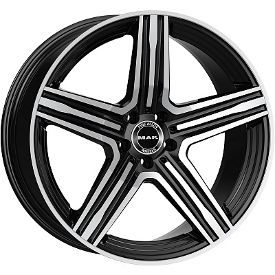 MAK 11x21/5x112 ET38 D66,6 Lewis-D Black mirror