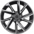 Khomen Wheels 7x17/5x112 ET45 D57,1 KHW1714 (Karoq) Black-FP