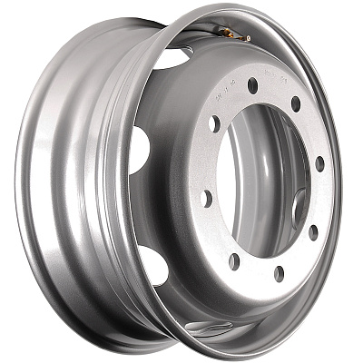Asterro 8/275/221/140 7,5x19,5/8x275 ET140 D221 M22DS36 Silver (1908B) Мерседес Аtego, Прицеп