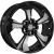 Khomen Wheels 7x17/5x114,3 ET48 D67,1 KHW1724 (JAC J7) Black Khomen Wheels 7x17/5x114,3 ET48 D67,1 KHW1724 (JAC J7) Black