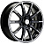 Khomen Wheels 6,5x17/4x100 ET41 D60,1 KHW1707 (XRay) Black-FP