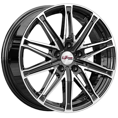 iFree 6,5x17/5x105 ET38 D56,6 Виар (КС1065) Блэк Джек