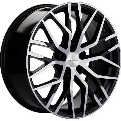Khomen Wheels 8,5x20/5x108 ET48 D60,1 KHW2005 (Chery Tiggo 8 Pro) Black-FP